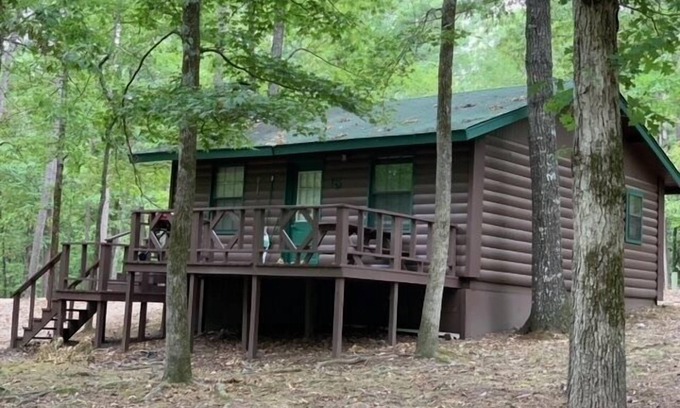 Broken Bow Cabin | Peach Blossom - One Bedroom Cabin at The Whip Poor Will Resort.