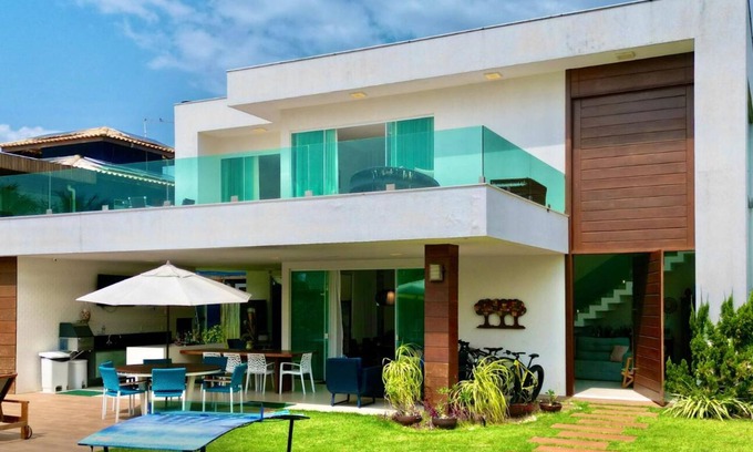 Jenipabu House | Pearl House Guarajuba Cond. Sea Paradise 100 Meters from the Semi-Private Beach!