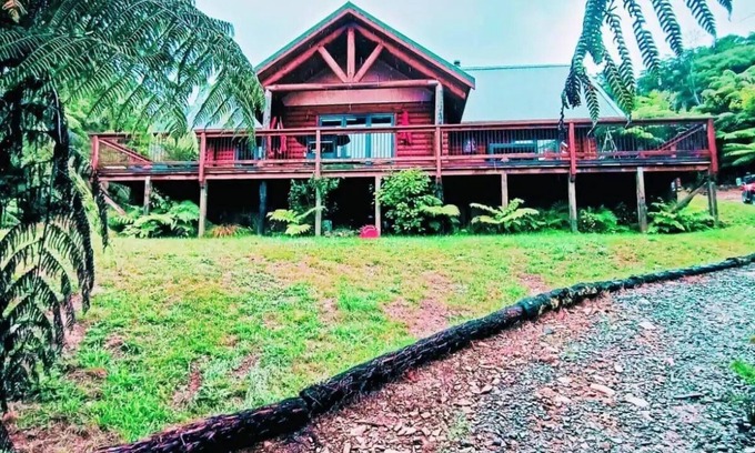 Mt Richmond Forest Park House | Pelorus Sound Log Home - Off Grid Paradise