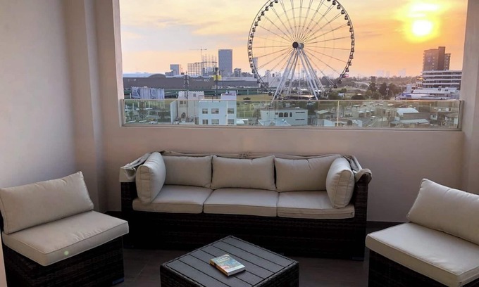 Angelopolis Apartment | Penthouse in front of Estrella de Puebla 16 guest
