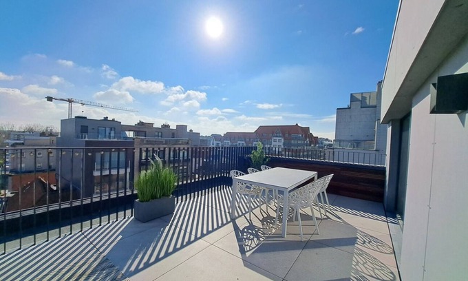 Oostduinkerke-Bad Apartment | Penthouse 2 Terrassen -oostduinkerke bad