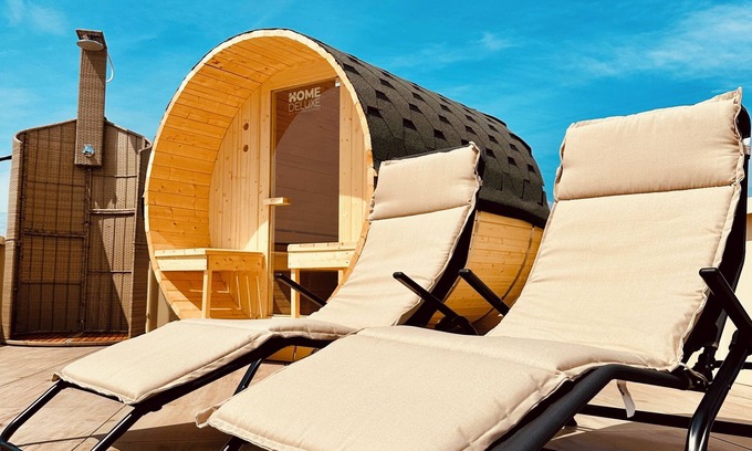 Weitersburg Apartment | Penthouse apartment with roof terrace, sauna & distant views directly near Koblenz