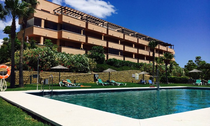 Manilva Apartment | Penthouse apartment for 4 people on Costa de Sol with view of Gibraltar