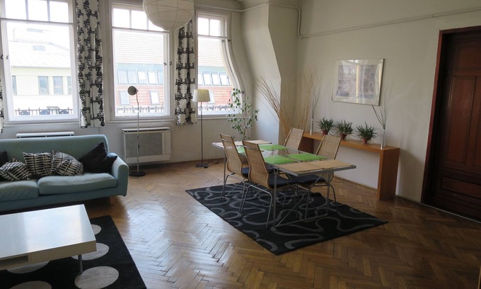 Corvin negyed Apartment | Penthouse apartment in beautiful Budapest with WiFi, AC