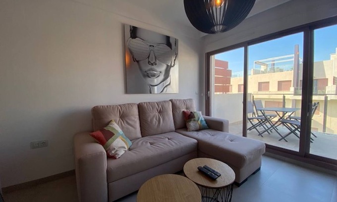 Mil Palmeras Apartment | Penthouse Avec Solarium Privé à 250m de la Plage