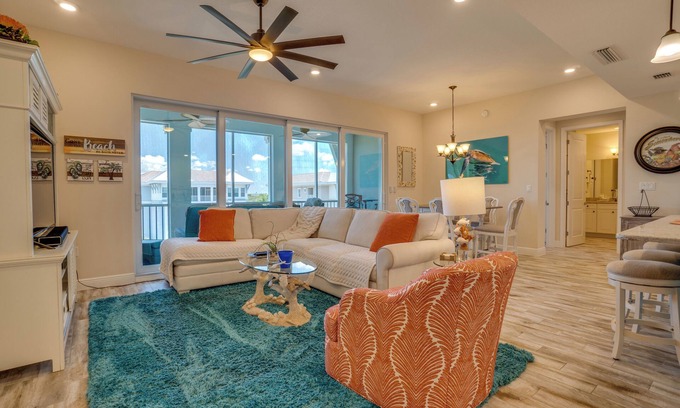 Whitney Beach Condo | ⚓Penthouse in Paradise! Sunrise views in Margaritaville. 2 miles to beaches & AMI!⚓