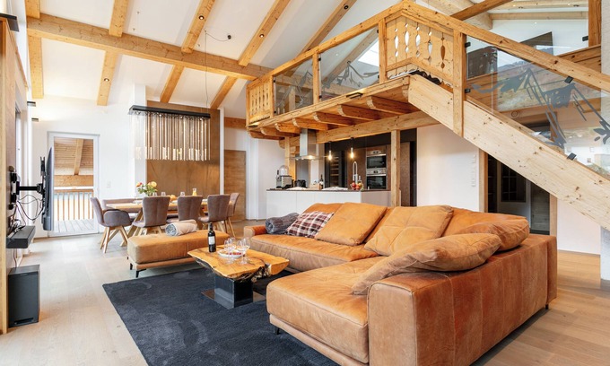 Haus im Ennstal Apartment | Penthouse with billiards and private sauna