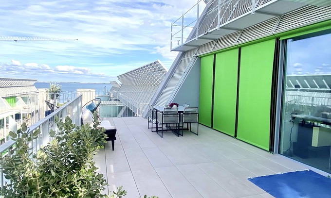 Marvila Condo | Penthouse with river view 5 minutes from Web Summit and more