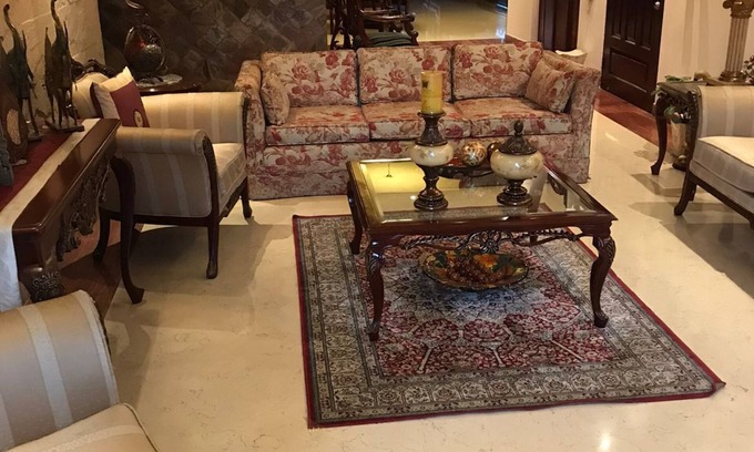 Dhaka House | per night/monthly 3200sqft full furnished apartment antique furniture gulshan