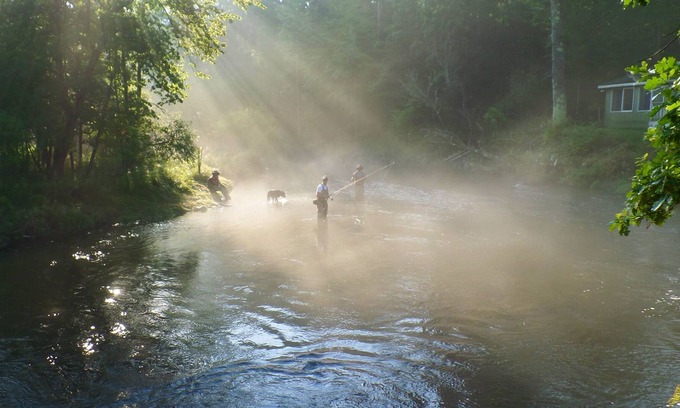Baldwin Cabin | Pere Marquette River 'fly's Only Section' 6000 Feet Of River Frontage