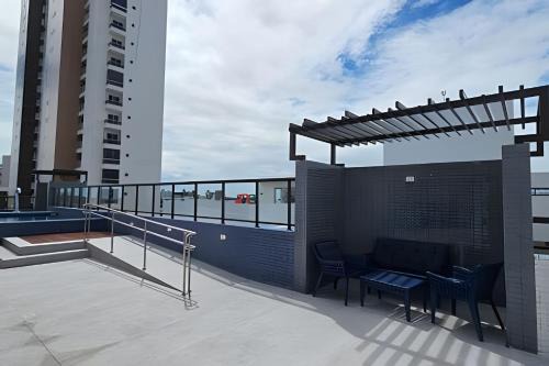 Cabedelo Apartment | PERFEITO 1dorm, piscina, Intermares com garagem