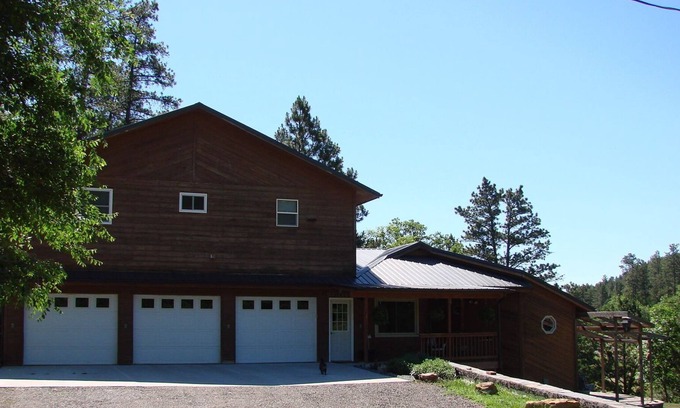 Keystone Apartment | Perfect Central Black Hills Location! Serene Valley, Creek And Mountain Views.