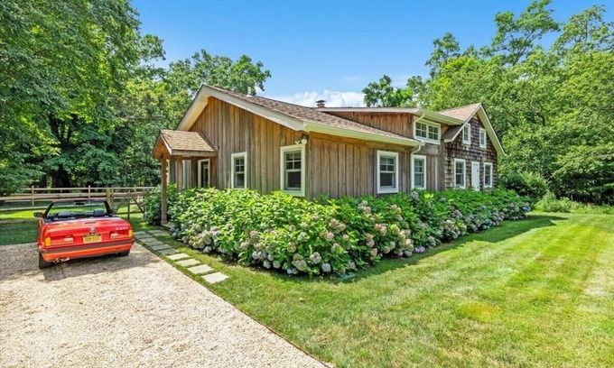 Bellport Cottage | Perfect, Central, Quiet Bellport Village Cottage—With Heated Saltwater Pool!