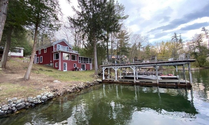 Lake George House | Perfect Family Lakefront Vacation Home on Lake George, NY *Dock slip included!*