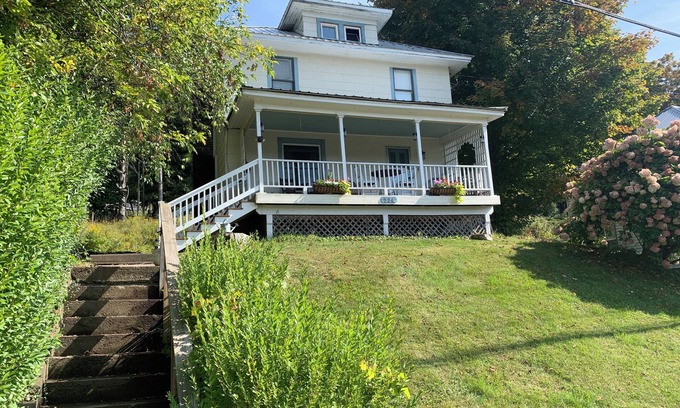 Livingston Manor House | Perfect for entertaining. In-town hide-away Pet friendly