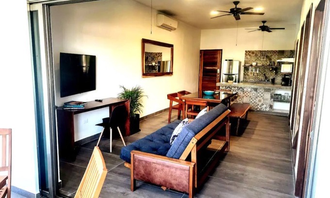 Downtown Cancun Apartment | Perfect Location CLOSEBY Gym groceries restaurants & lush park 10min from beach