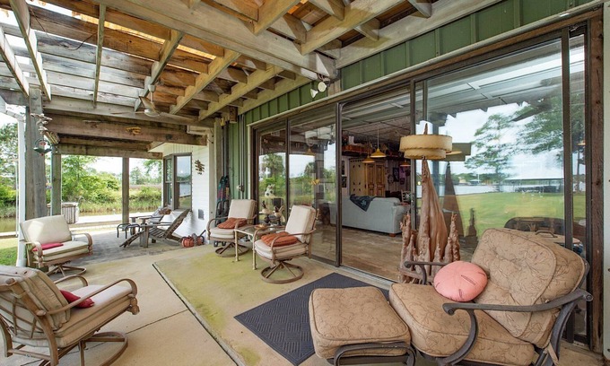 Gulf Shores House | Perfect spot for fishing and relaxing! 380' of waterfront property! Free Wifi
