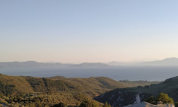 Milies Cottage | Perky Roses Home, Milies, Mount Pelion, 37300 Volos Greece, Mountain meets Sea!