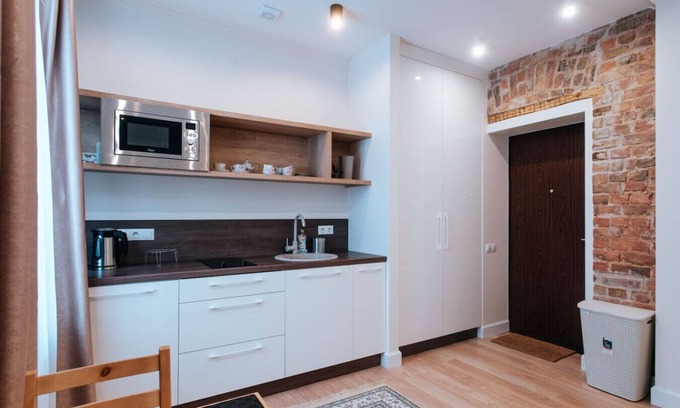 Grizinkalns Apartment | Pernavas studio loft with free parking