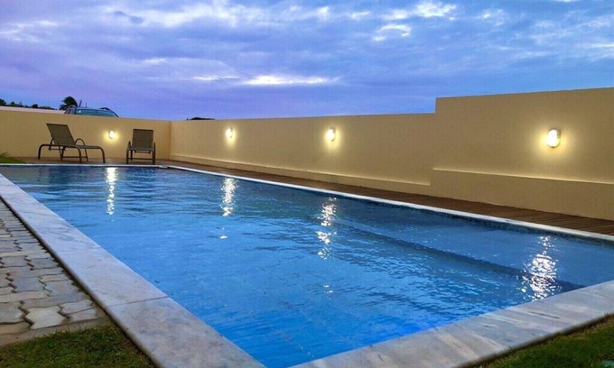 Touros Ski Chalet | Perto DA Praia/cond.fechado,completo,novo,piscina,churrasqueira e Muito Sossego