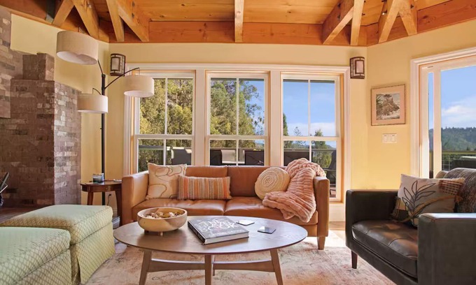 Cazadero House | Pet Friendly! 3BR Forest Escape w Patio & Hot Tub
