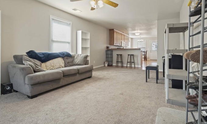 Junction City House | Pet-Friendly Abode: Near I-70 and Fort Riley
