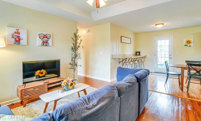 Clarksville House | Pet-Friendly Clarksville Home w/ Backyard + Deck!