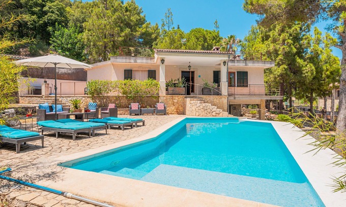 Mancor de la Vall Villa | Pet-Friendly Villa Ses Basses with Mountain View, Pool & Wi-Fi