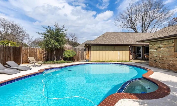 Garland House | Pet-Friendly Garland Retreat with Heated Pool