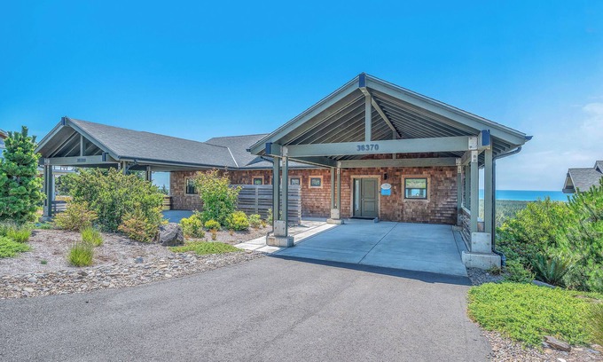 Pacific City House | Pet Friendly Home with River/Ocean Views, Private Deck, Indoor Community Pool