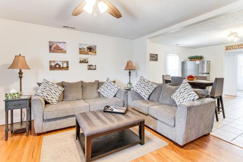 Casey House | Pet-Friendly Home with Fenced Yard Cozy in Casey