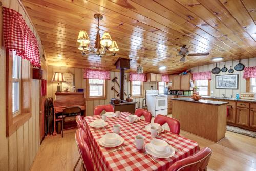 Irons House | Pet-Friendly Irons Cottage with Fire Pit and Fireplace