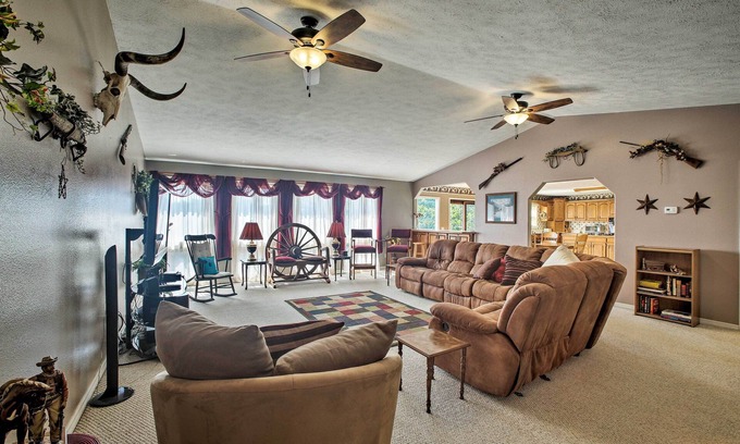 Emerald Beach House | Pet-Friendly, Lakefront Home in Golden w/Patio!