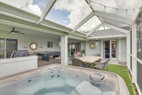 Richmond West House | Pet-Friendly Miami Home with Hot Tub and Pool Table