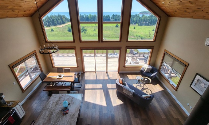 Souris House | Pet-Friendly, Oceanview Souris Retreat with Short Walk to Sheep Pond Beach!