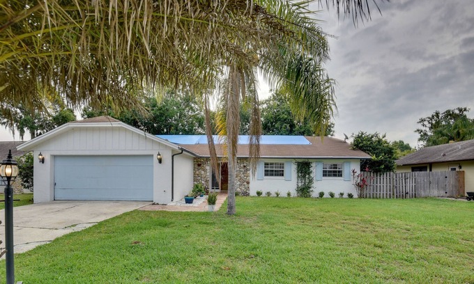 Deep Forest Village House | Pet-Friendly Port Orange Home w/ Private Pool!