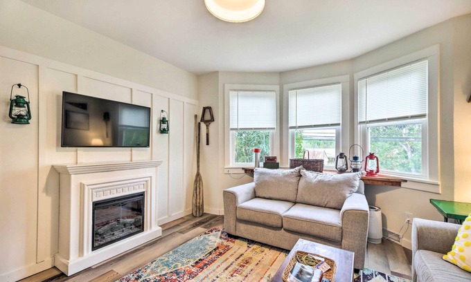 Saranac Lake Cottage | Pet-friendly Saranac Lake Retreat w/Deck & Yard