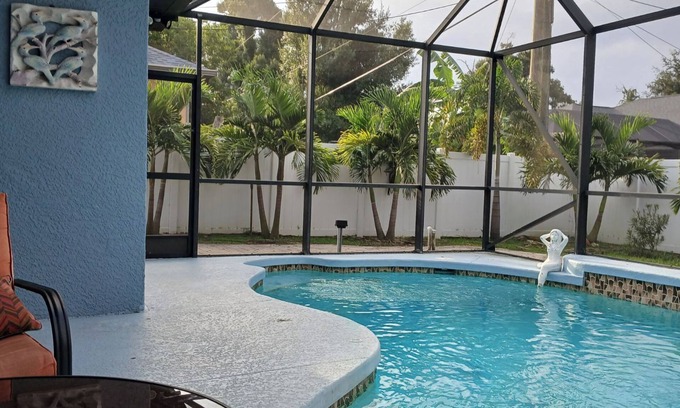 Port Charlotte House | Pet Friendly Spacious Port Charlotte home with Heated Private Pool and Lanai