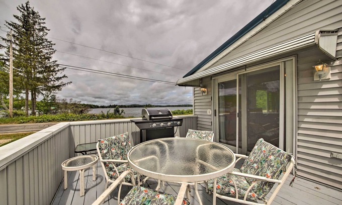 Augusta House | Pet-Friendly Togus Pond Home: Kayak & Canoe!