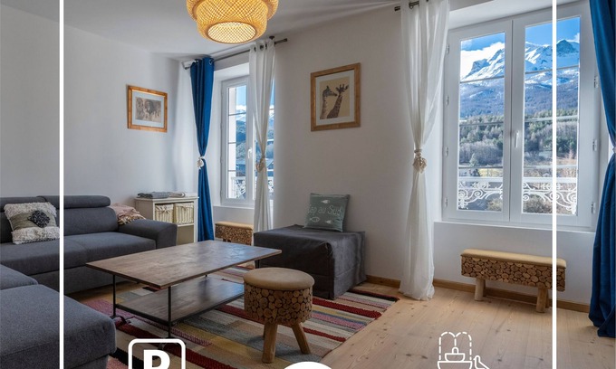 Barcelonnette Apartment | Petite Anita - Parking Privé - Centre Ville