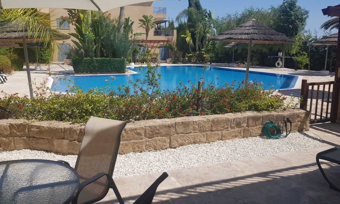 Peyia Town Apartment | Peyia large pool