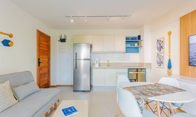 Praia do Forte Apartment | PF15 Apt Moderno a 600m da Praia