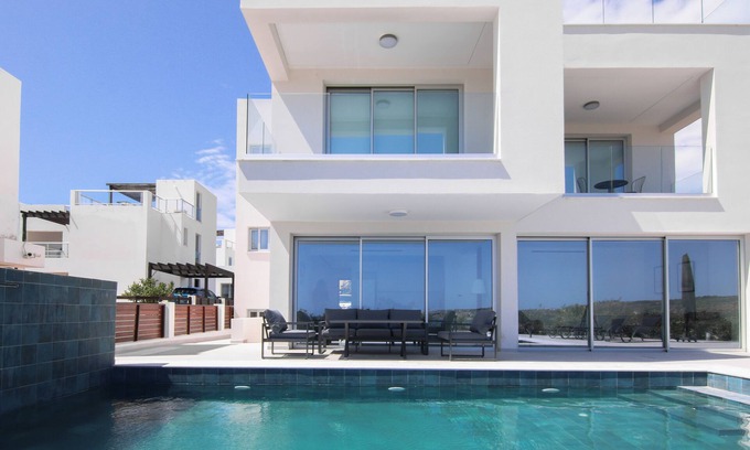Pegeia Villa | Phaedrus Living: Luxury Seaview Coral Bay Villa
