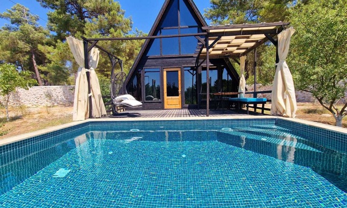Faralya Villa | Phellos - located in a cedar forest, our natural healer - de-stress and unwind