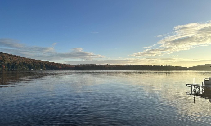 Caroga Lake House | Picturesque ADK Lakefront Home! 3BR 2BA w/Large Deck on Beautiful Canada Lake