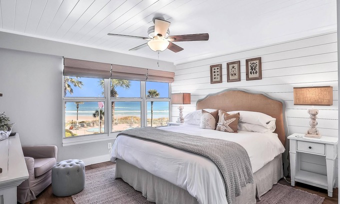 Crescent Beach Condo | Picturesque, High End Vaca Condo, Atlantic Views from all corners. Sunset Deck