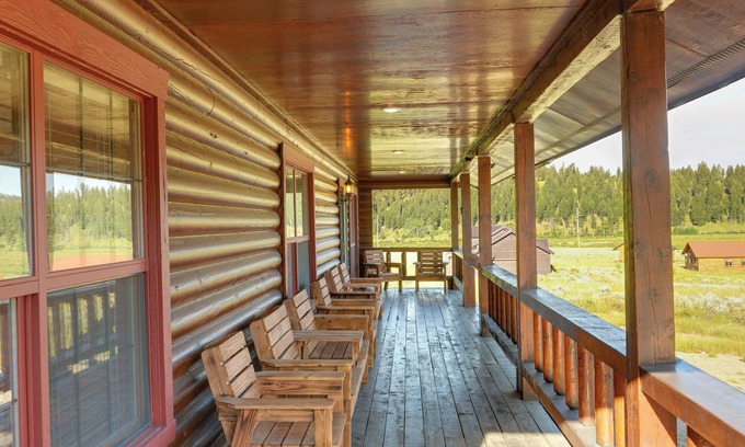 Island Park Cabin | Picturesque Island Park Escape w/Fire Pit!