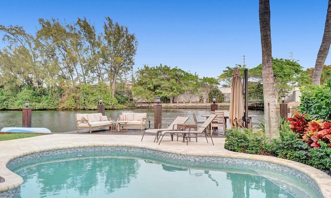 Coral Shores House | Picturesque Waterfront Home Ft. a Spectacular Pool