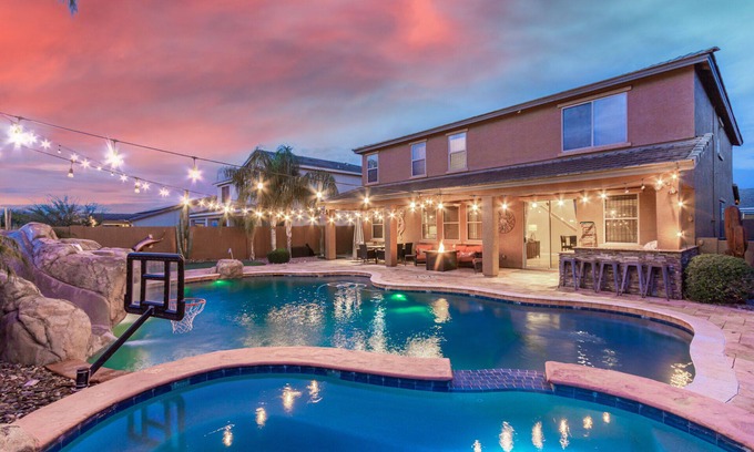 San Tan Valley House | Piece of Paradise brings peace home.