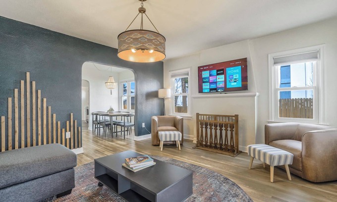 Central Colorado Springs Apartment | Pikes Adventure! Apartment w Game Room & Fire Pit